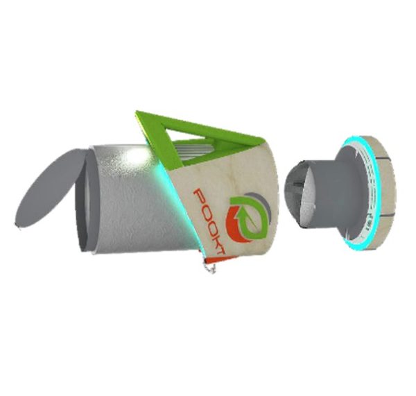 074 Handheld Poop Pickup Device